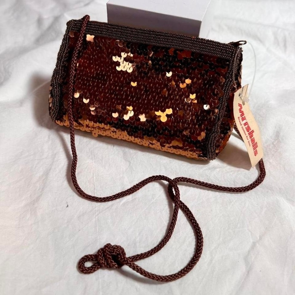 Vintage Late 80s / Early 90s Magid Sequin Evening Bag – NWT